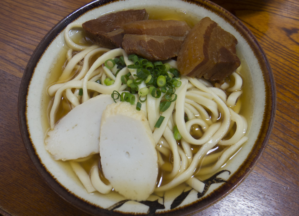 きしもと食堂の沖縄そば