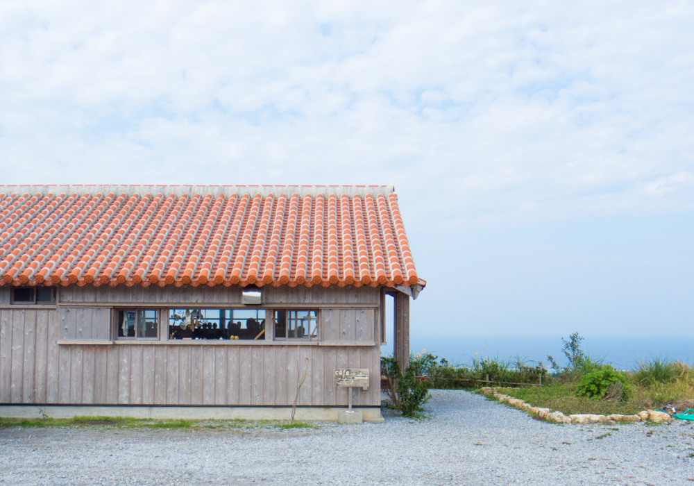 カフェ こくうからの風景