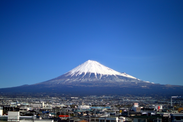 東京は富士山がみえる