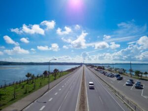 海中道路