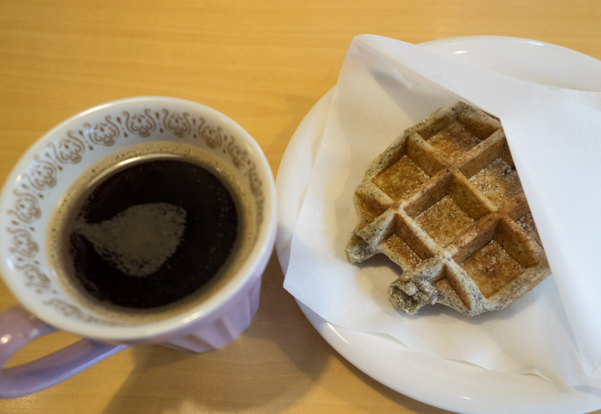 ホットコーヒーとセット