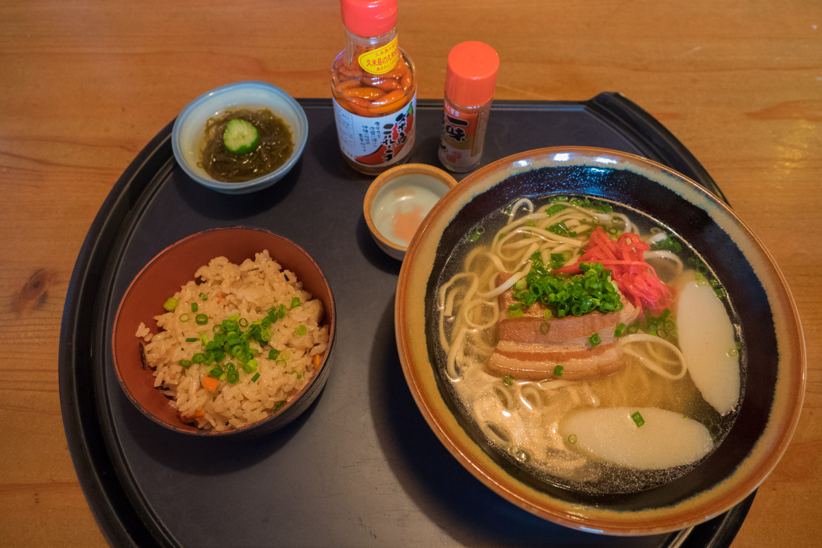 沖縄そば定食