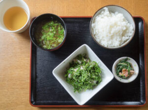 久高島特産 ニガナ定食