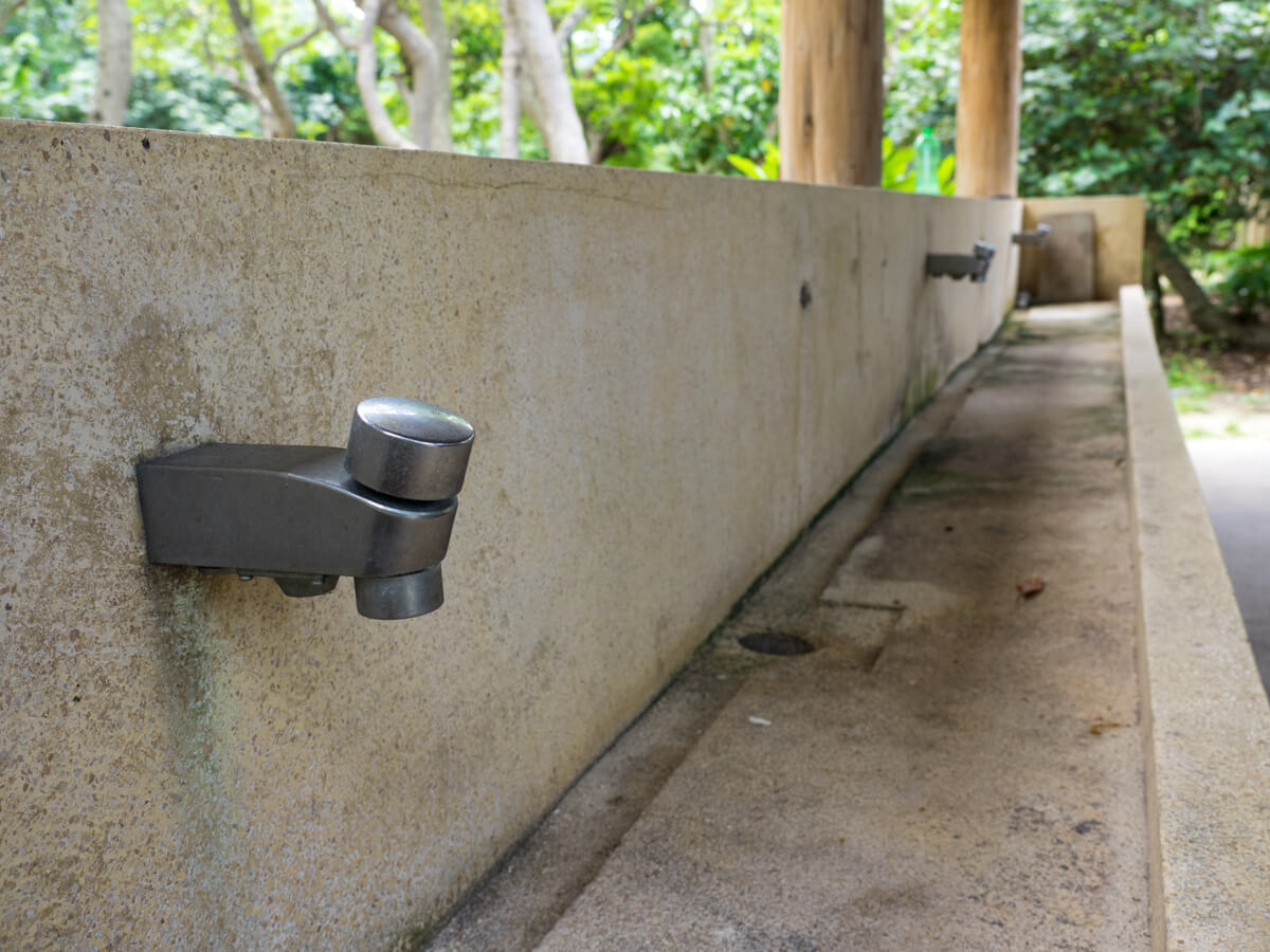 水道（多分、使うときは連絡して開けてもらう必要がある）