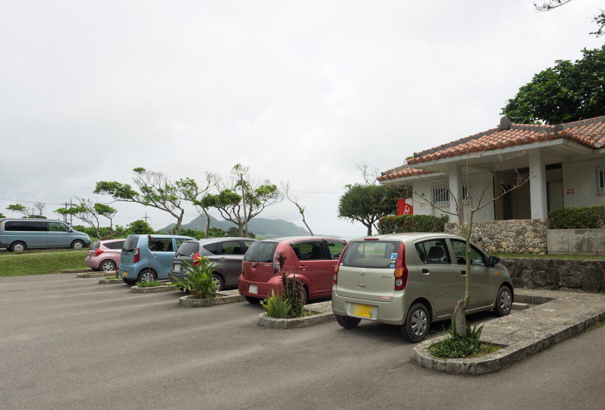 玉取崎展望台の駐車場