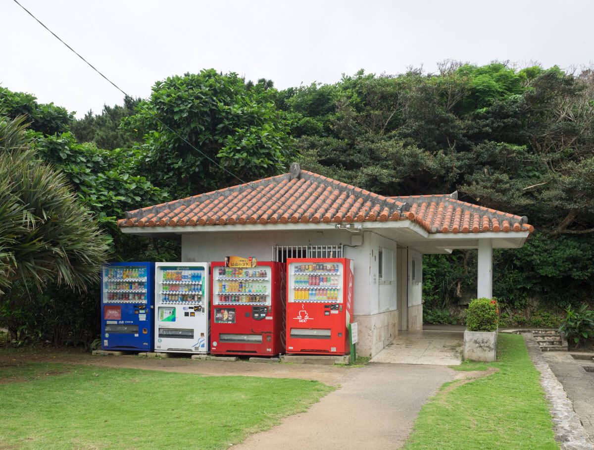 玉取崎展望台のトイレ・自販機