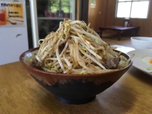 前田食堂の牛肉そば