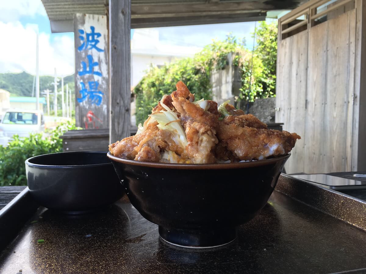 波止場食堂のカツ丼