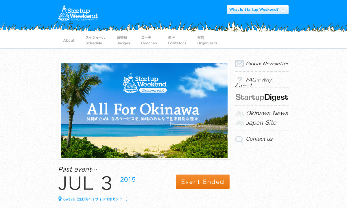 Startupweekend Okinawa