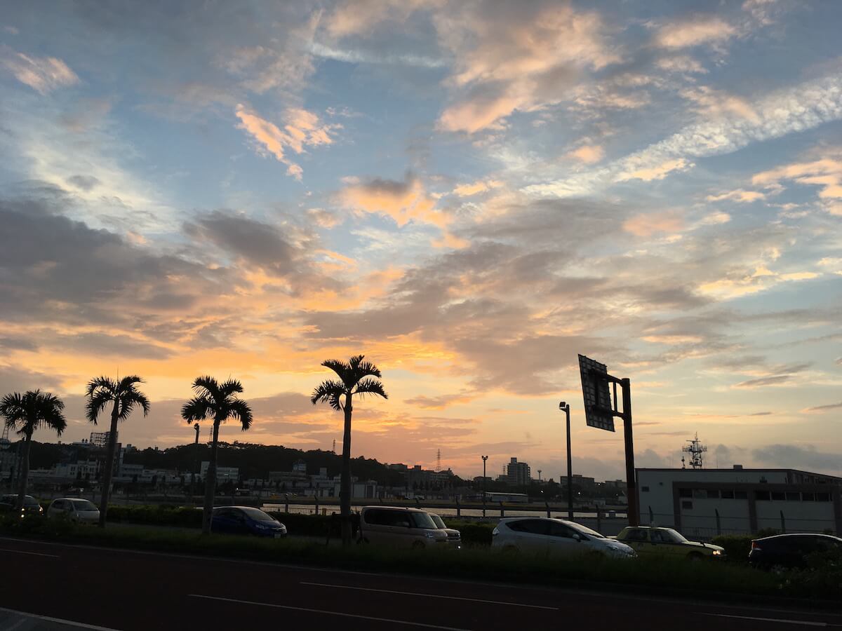 素敵な夕焼け