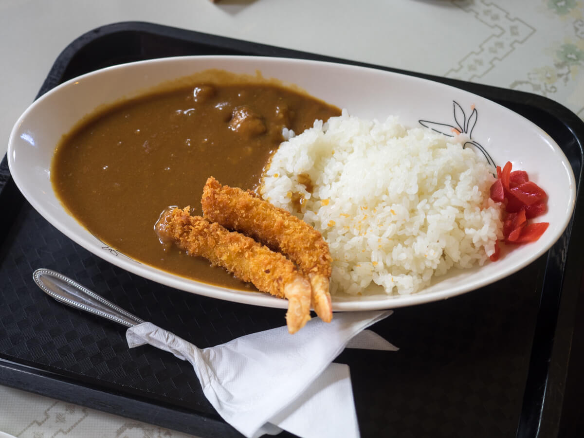 エビフライカレー