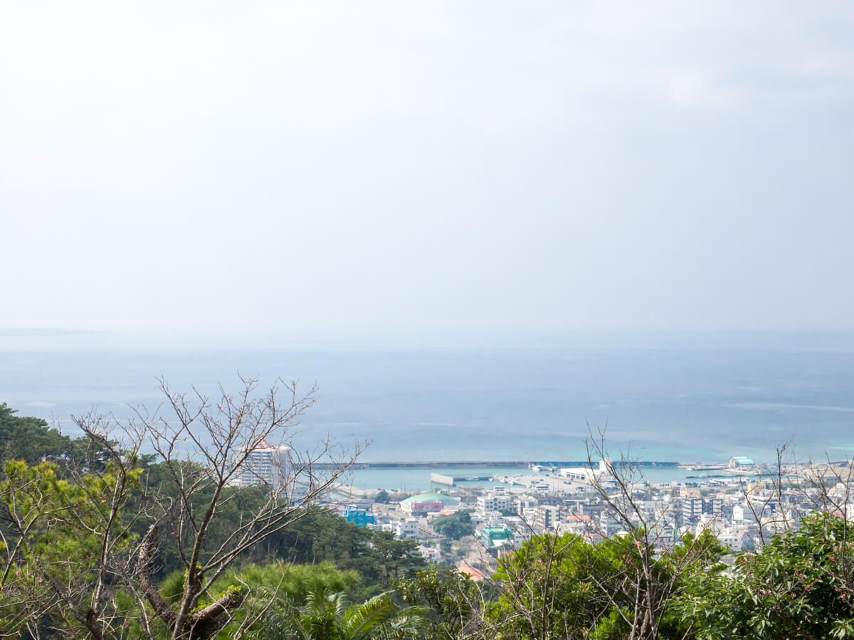 名護城ビジターセンターからの景色