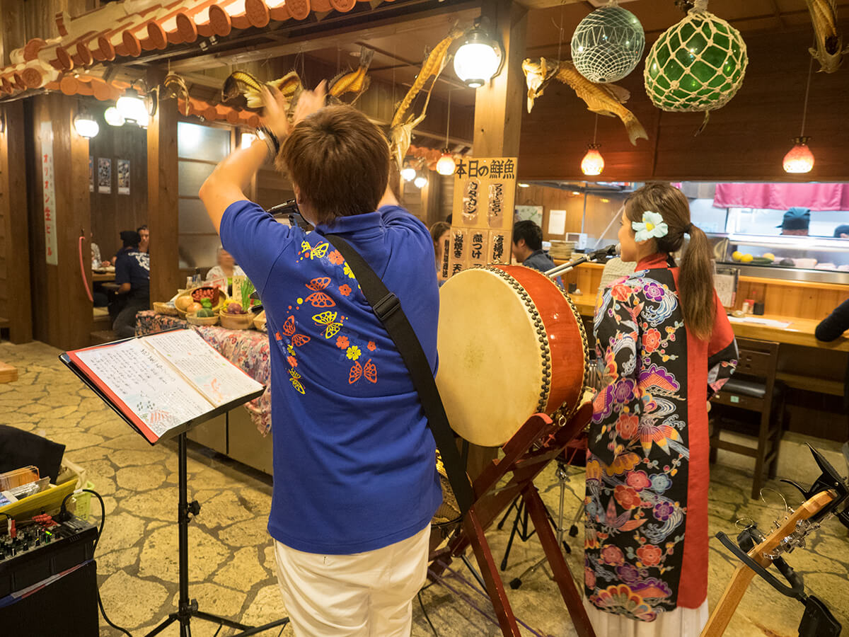 島唄三線ライブ