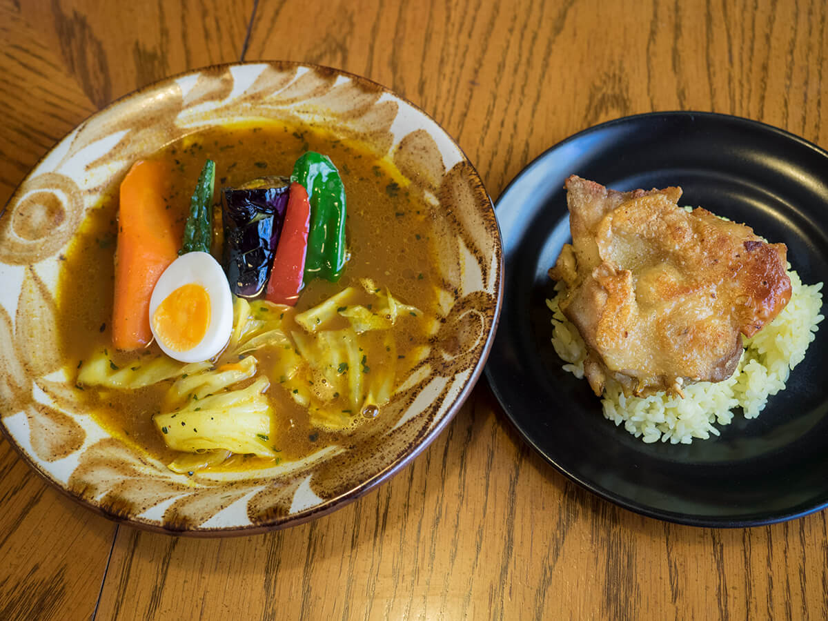 あじとやグリルチキンカレー