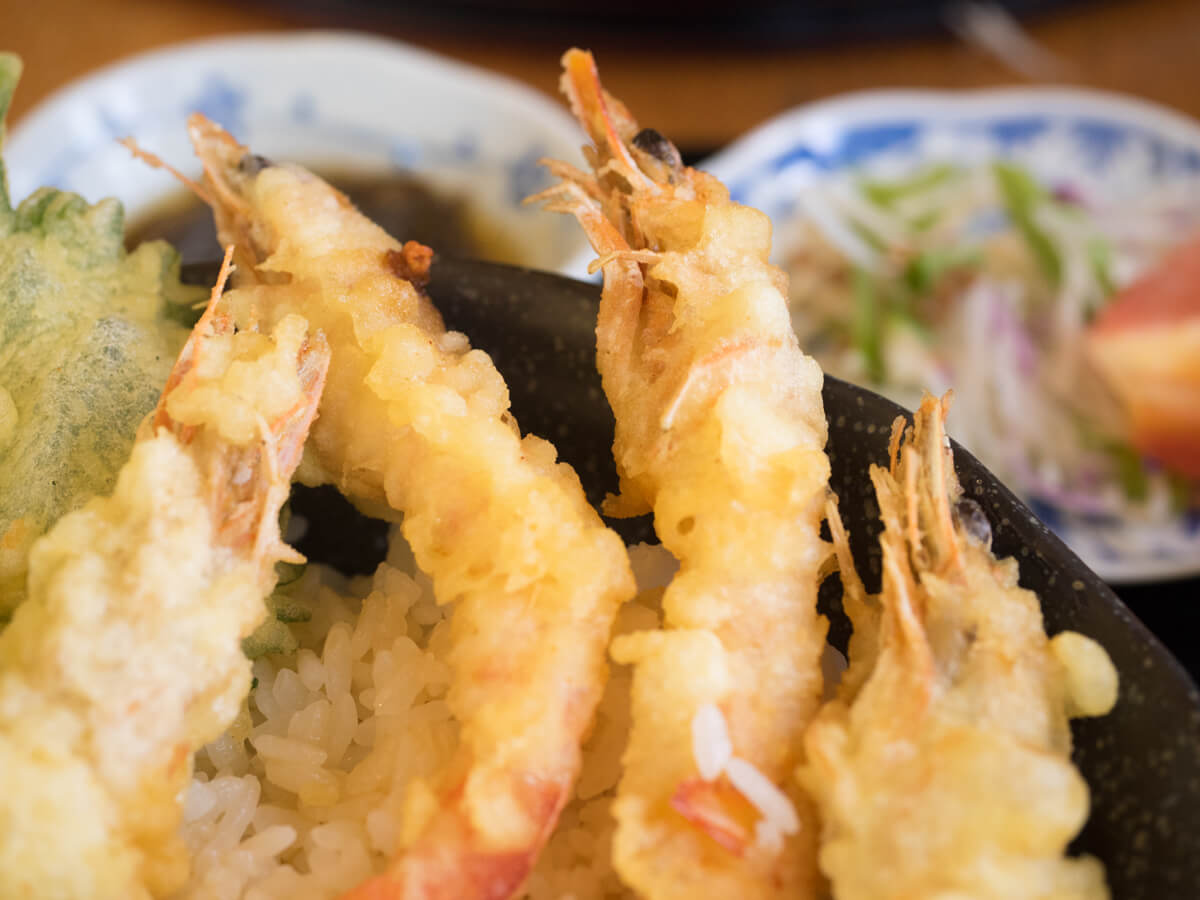 並海老の天丼