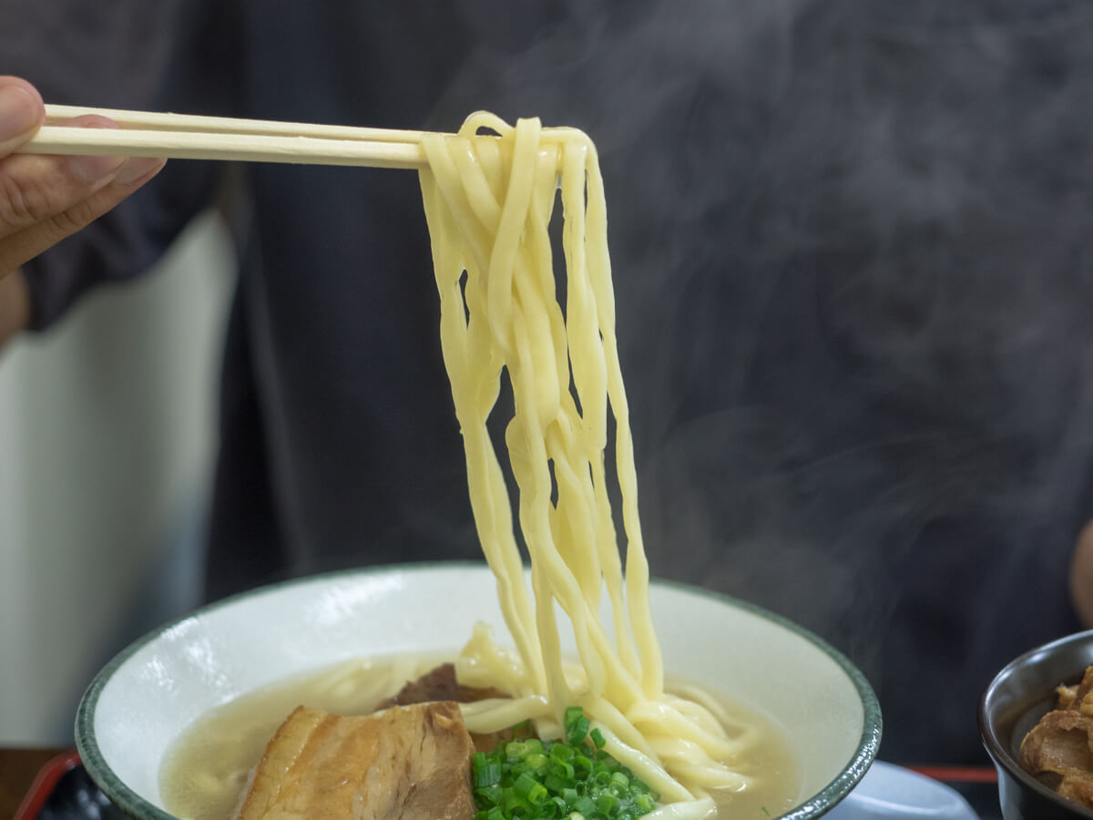 コシのある麺