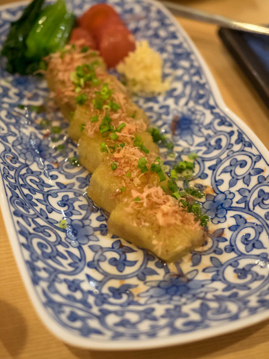 茄子の揚げ浸し