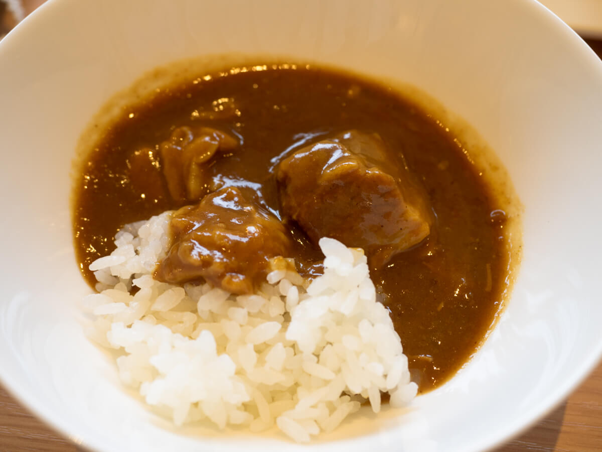 カレーがおいしい