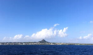 穴場の離島、伊江島