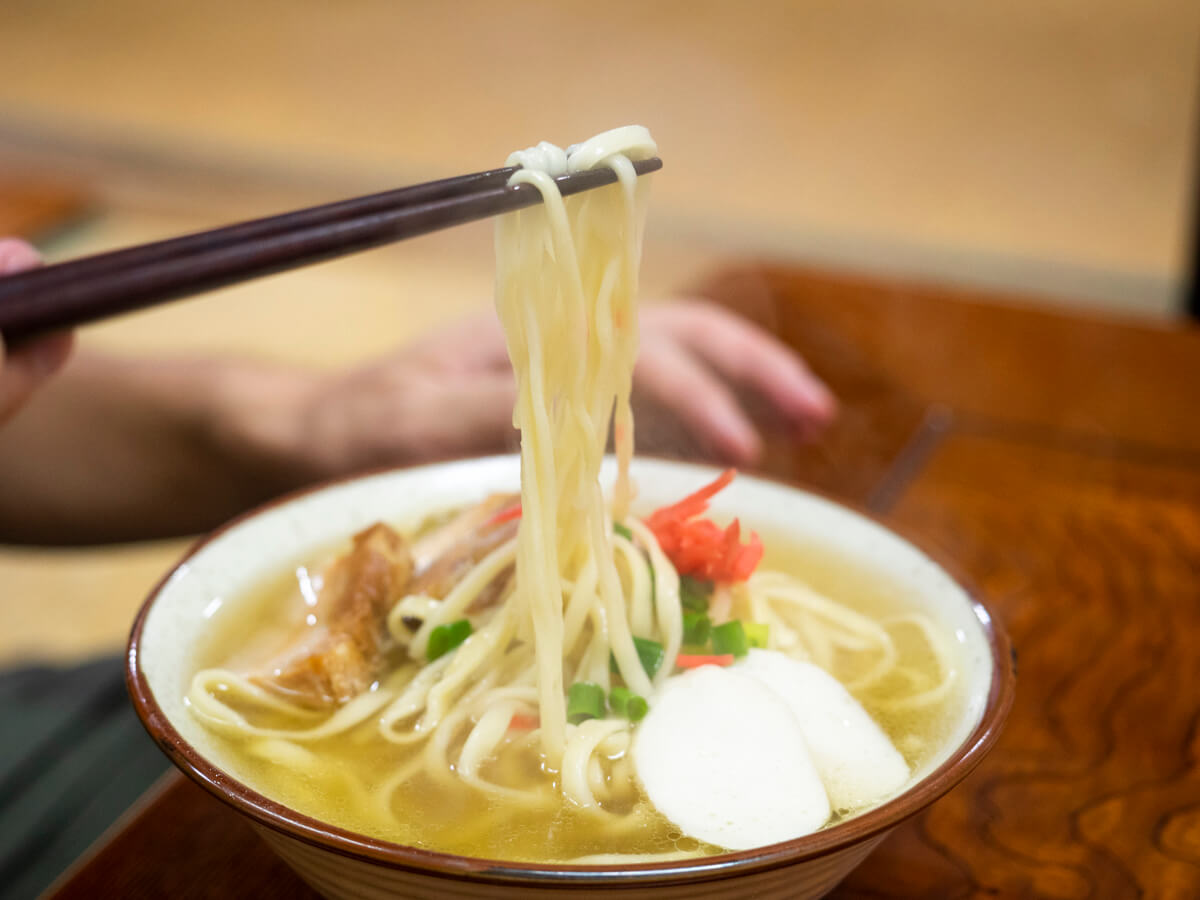 沖縄そばの麺