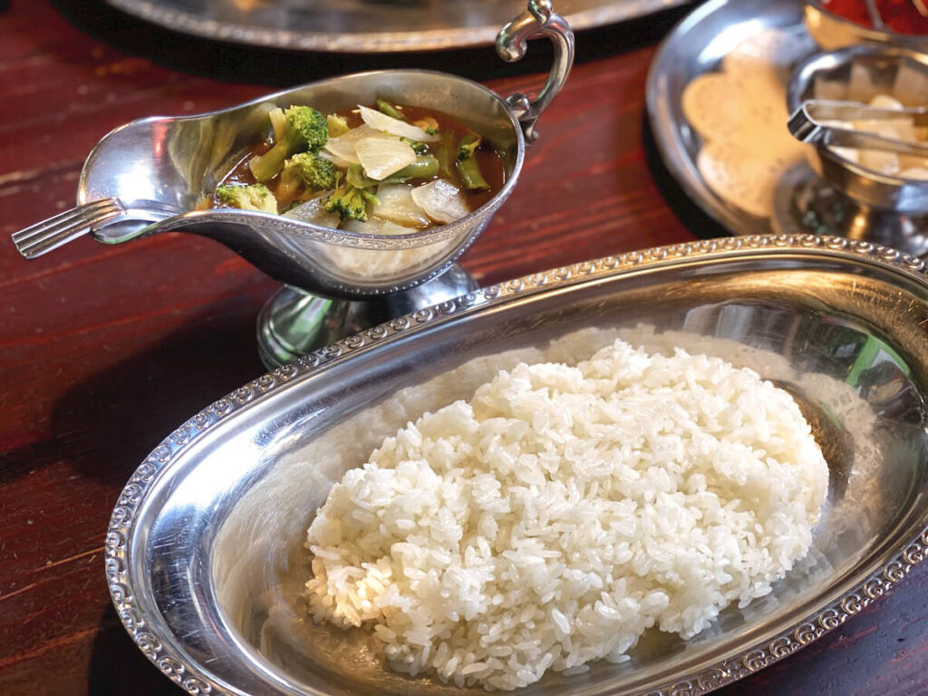 カレー屋 たんぽぽ 野菜カレー