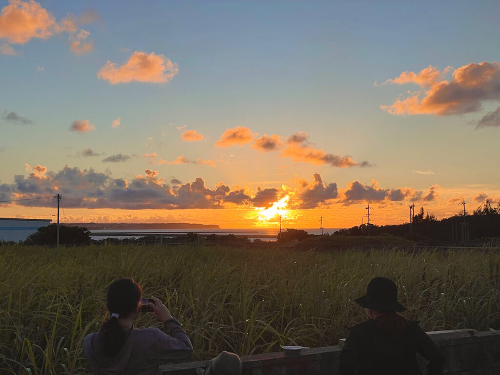 宮古島の夕日