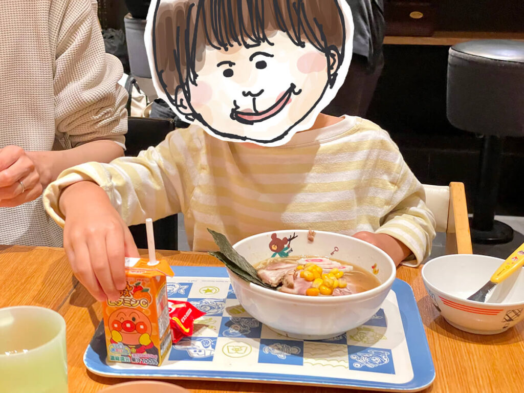 お子様ラーメン