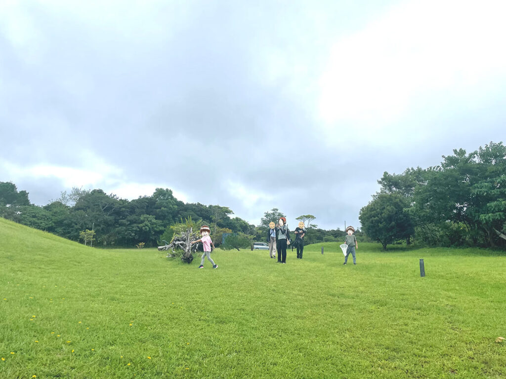 やんばる学びの丘の広場
