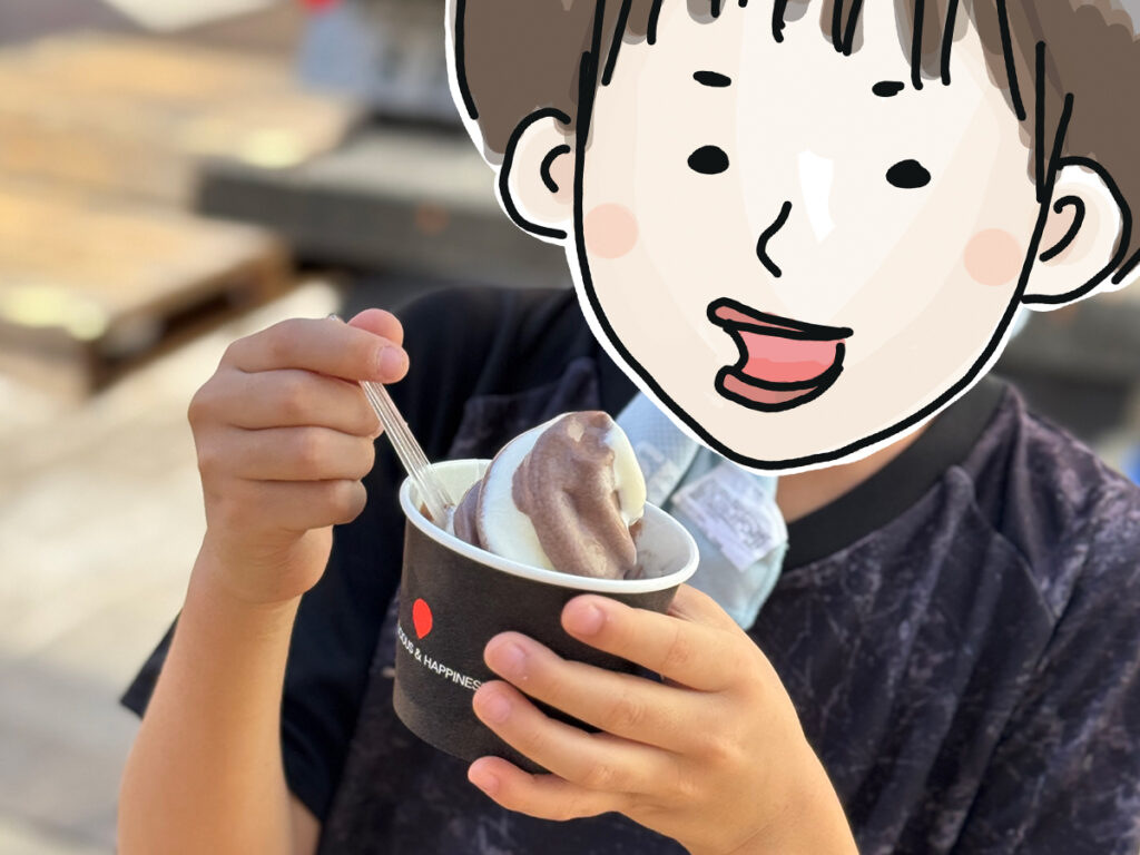 ベルギーチョコアイス