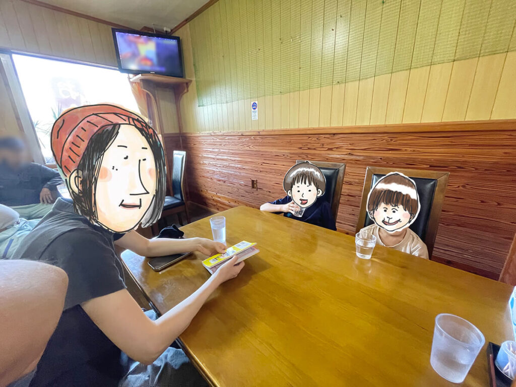 ぶんぶん亭テーブル席