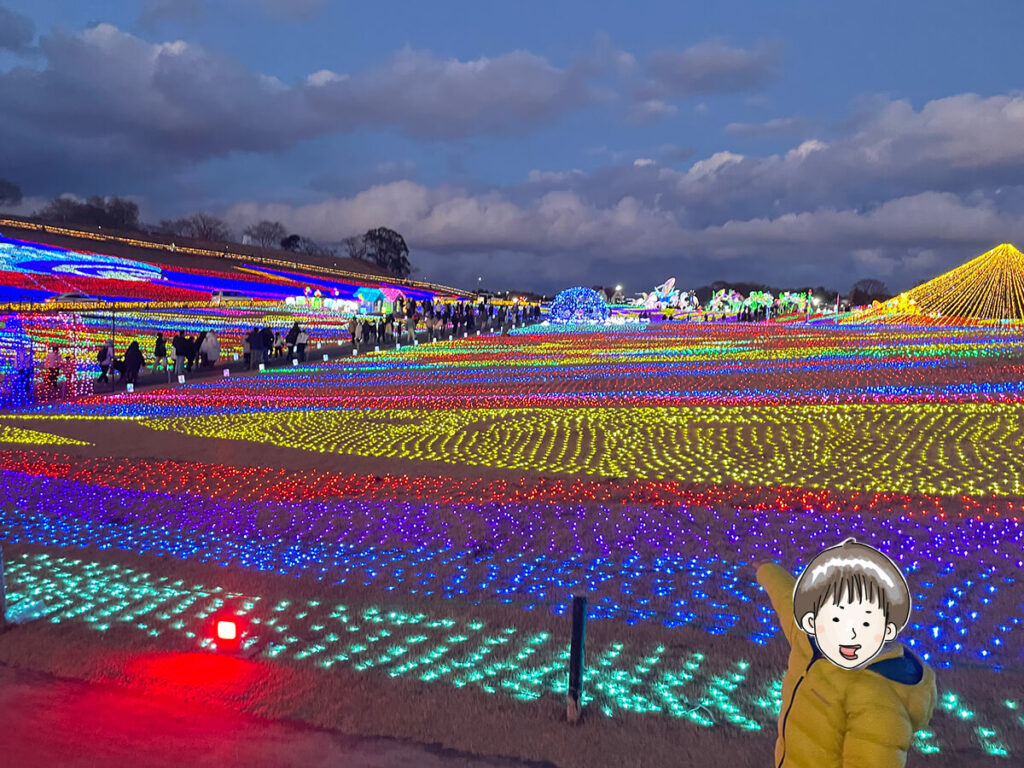 ドイツ村イルミネーション
