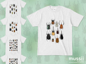 カブトムシTシャツ・クワガタTシャツ