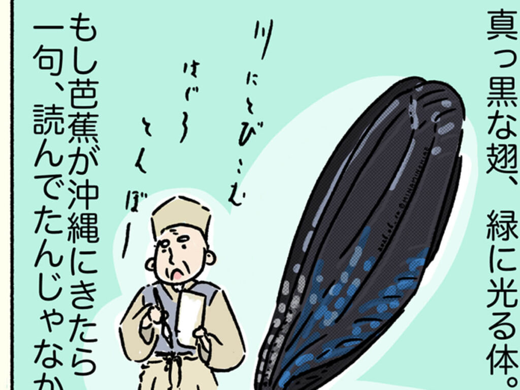 芭蕉と昆虫画日記